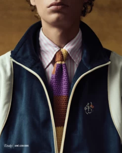 ALD / Drake's Velvet Track Jacket -Drakes Shop 31