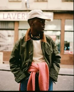 Green Waxed Cotton Wader Jacket -Drakes Shop 3B 5c91ceb5 bff5 4d1a b823 e9a386fa2825