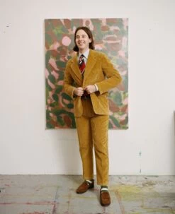 Corn Cotton Corduroy Games Blazer Mk. I -Drakes Shop CornCorduroyGames