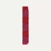Pink And Red Block Stripe Knitted Silk Tie