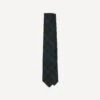 Blackwatch Fine Woven Grenadine Silk Tipped Tie -Drakes Shop DR1AAN 15541 01 403 2