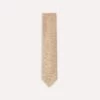 Sand Tussah Hand Rolled Silk Tie