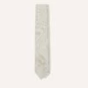 Cream Hand Rolled Large Knot Grenadine Tie