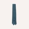Sky Blue Fine Woven Grenadine Silk Hand Rolled Tie -Drakes Shop DR1AAR15541 05200 2