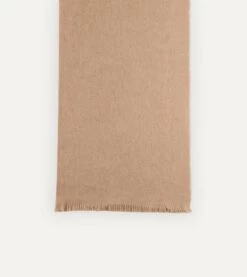 Oatmeal Cashmere Scarf -Drakes Shop DR1AB221967 03300 4
