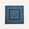 Navy Paisley Print Cotton-Silk Bandana -Drakes Shop DR1AD024083 01251 4