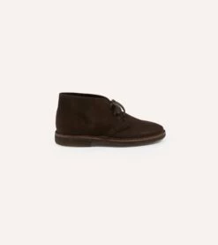Clifford Desert Boot Dark Brown Suede -Drakes Shop DR1AF318053 04300 6