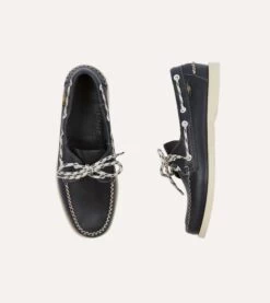 Drake's By Sebago Navy Docksides Portland Boat Shoe -Drakes Shop DR1AF323183 01250 3