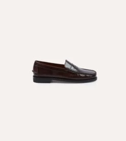Drake's By Sebago Citysides Dan Cordovan Loafer -Drakes Shop DR1AF323642 01900 6