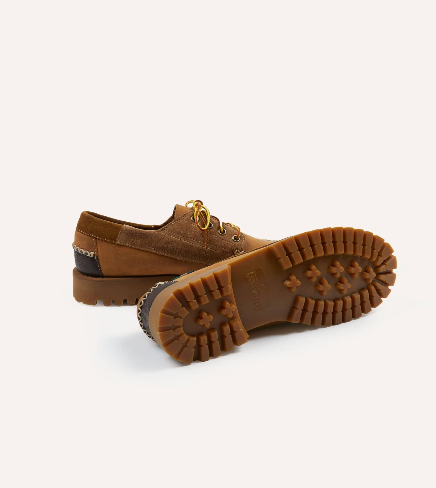 Drake's By Sebago Campsides Askook Patchwork Suede Shoe 4 Drake's By Sebago Campsides Askook Patchwork Suede Shoe - Image 2