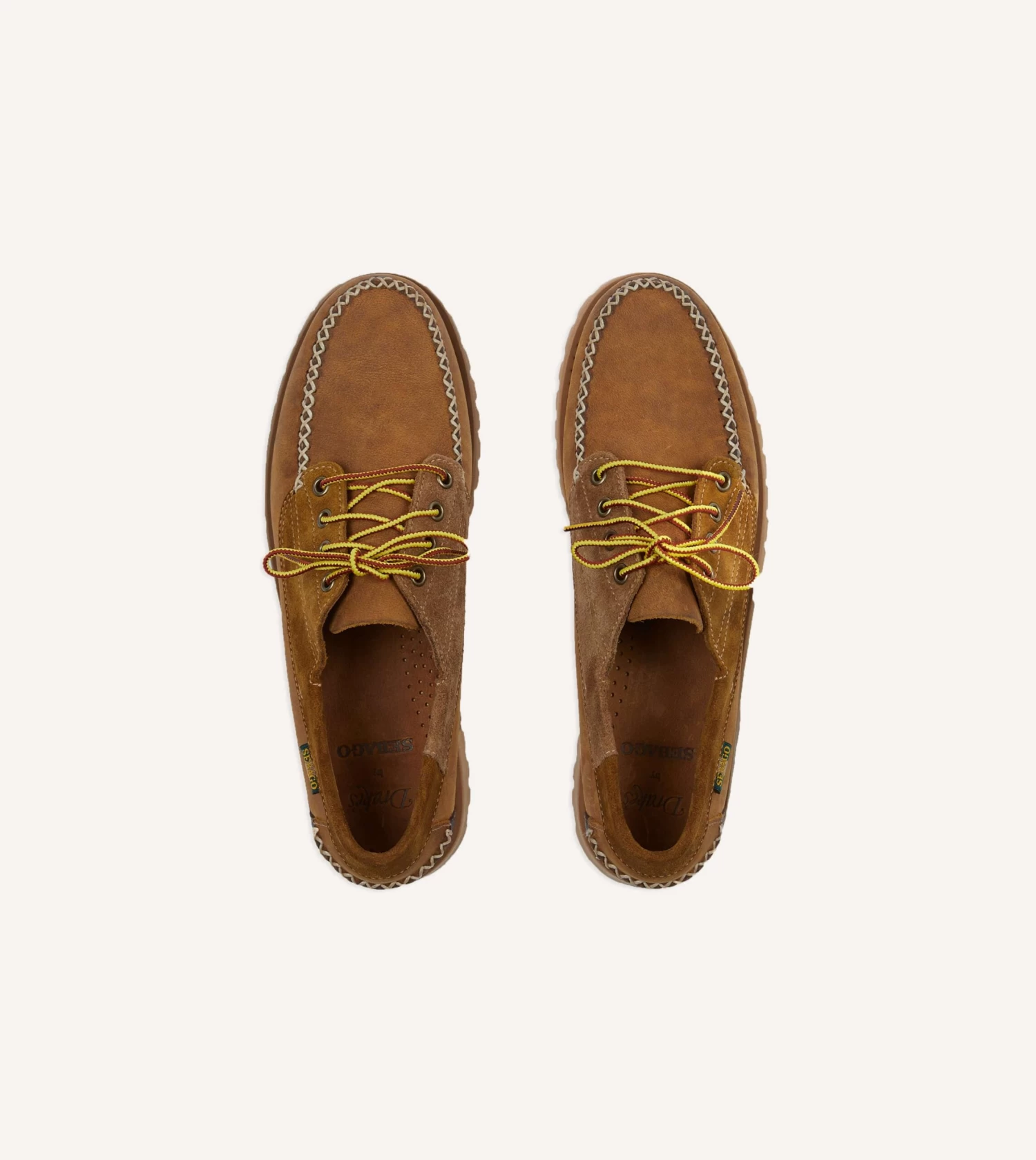 Drake's By Sebago Campsides Askook Patchwork Suede Shoe 6 Drake's By Sebago Campsides Askook Patchwork Suede Shoe - Image 4