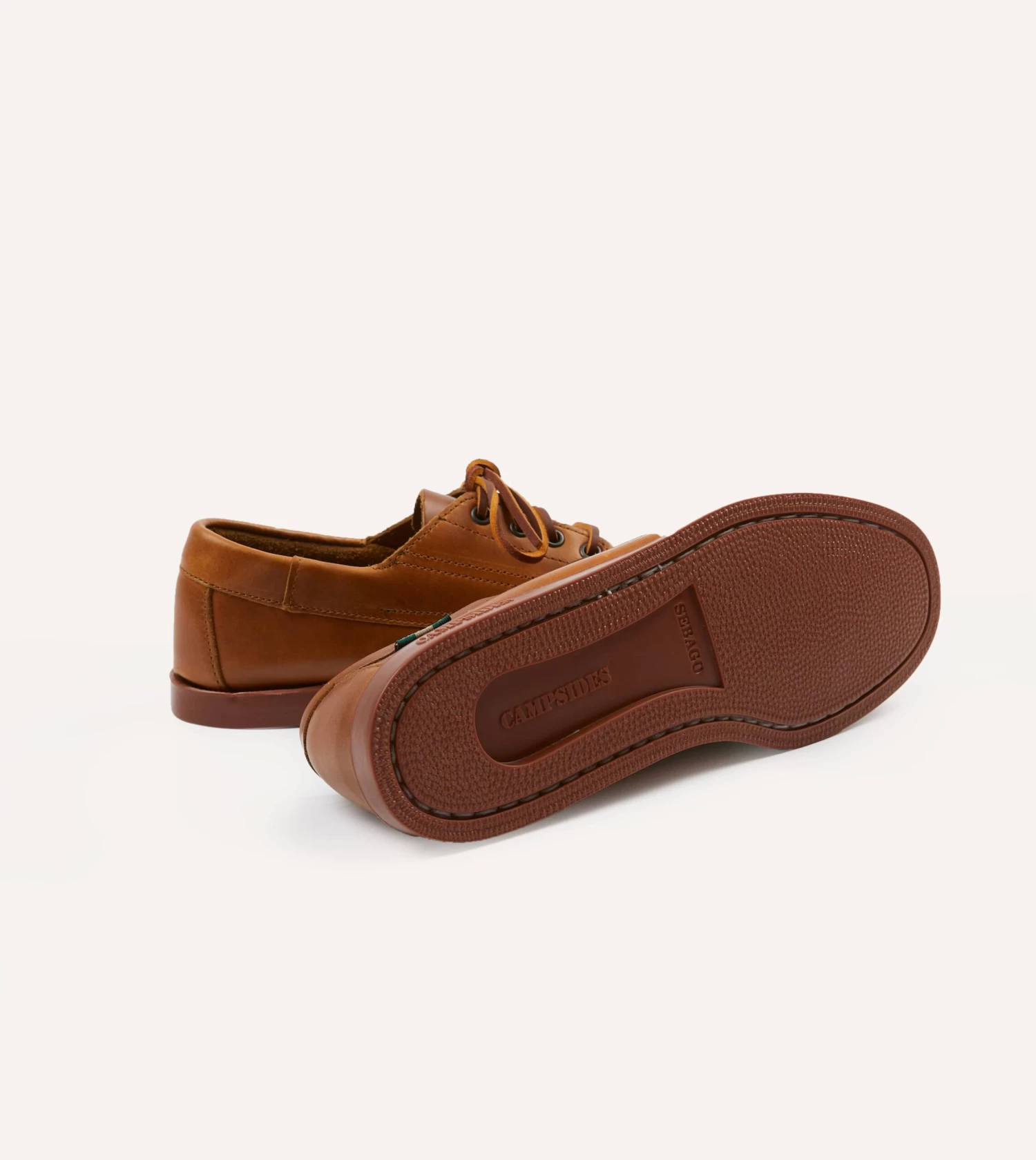 Drake's By Sebago Campsides Askook Waxed Leather Shoe 4 Drake's By Sebago Campsides Askook Waxed Leather Shoe - Image 2