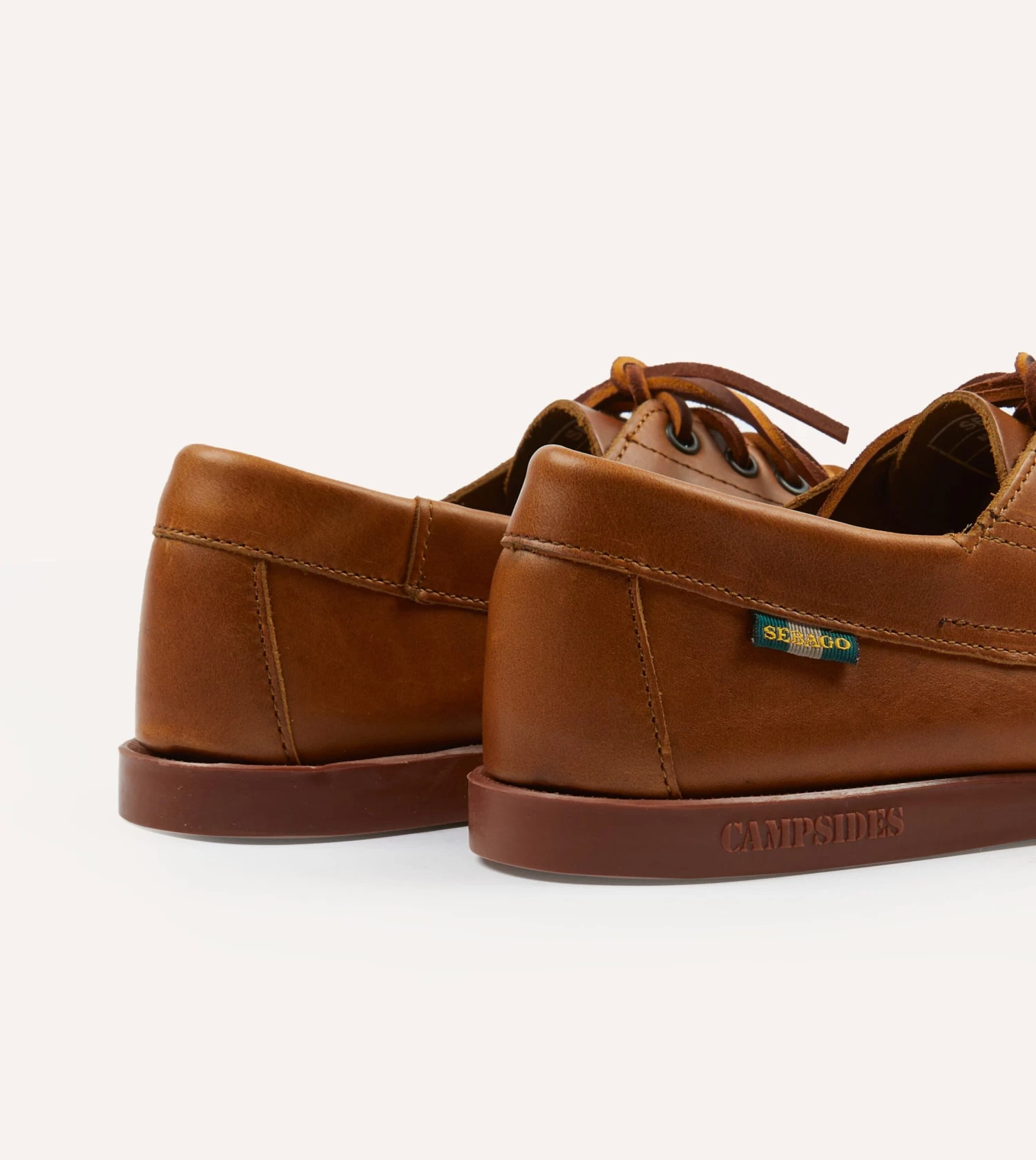 Drake's By Sebago Campsides Askook Waxed Leather Shoe 7 Drake's By Sebago Campsides Askook Waxed Leather Shoe - Image 5