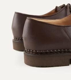 Paraboot Michael Brown Calf Leather Derby Shoe -Drakes Shop DR1AF4 22411 02 300 5