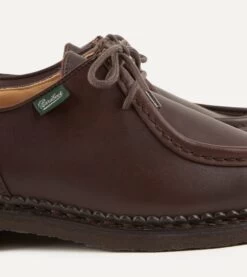 Paraboot Michael Brown Calf Leather Derby Shoe -Drakes Shop DR1AF4 22411 02 300 6