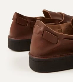 Aurora For Drake's Middle English Brown Full Grain Leather Shoe -Drakes Shop DR1AF4 22412 01 300 5