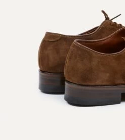 Alden Snuff Suede Algonquin Blucher -Drakes Shop DR1AF422806 03300 4