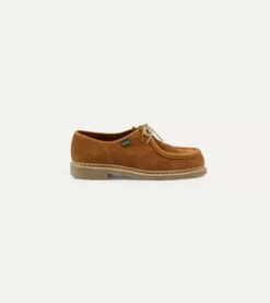 Paraboot Micka Whiskey Suede Derby Shoe -Drakes Shop DR1AF424143 01300 6
