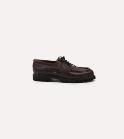 Paraboot Chimey Dark Brown Calf Leather Derby Shoe -Drakes Shop DR1AF424146 01300 6