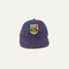 Navy Crest Emblem Cotton Twill Baseball Cap -Drakes Shop DR1AG2 22144 01 250 1 2a7a103c 7faa 456c 8196 1c21ff92b41c