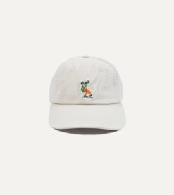 ALD / Drake's White Chino Hat
