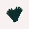 Forest Green Cashmere Knitted Gloves