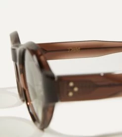 Brown Acetate Jules Sunglasses -Drakes Shop DR1AI0 19402 03 300 2