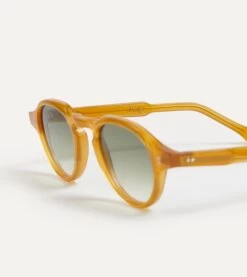 Milky Amber Acetate Blake Sunglasses -Drakes Shop DR1AI019403 03 300 5