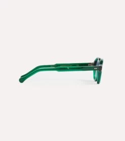 Bottle Green Acetate Blake Sunglasses -Drakes Shop DR1AI019403 05400 4