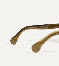 Smoked Green Acetate Menzies Sunglasses -Drakes Shop DR1AI021436 03400 5