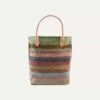 Chamula Stripe Wool Blanket Tote -Drakes Shop DR1AM223637 01662 1