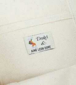 ALD / Drake's Canvas Tote Bag -Drakes Shop DR1AM223677 01000 4