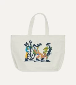ALD / Drake's Canvas Tote Bag -Drakes Shop DR1AM223677 01000 6
