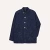 Navy Linen Five-Pocket Chore Jacket -Drakes Shop DR2A1B22085 06250 1