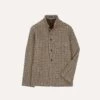 Shepherd Check Tweed Five-Pocket Artist Chore Jacket -Drakes Shop DR2A1B23512 01303 1