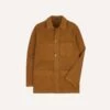 Tobacco Cotton Duck Canvas Five-Pocket Chore Jacket -Drakes Shop DR2A1B23634 03300 1