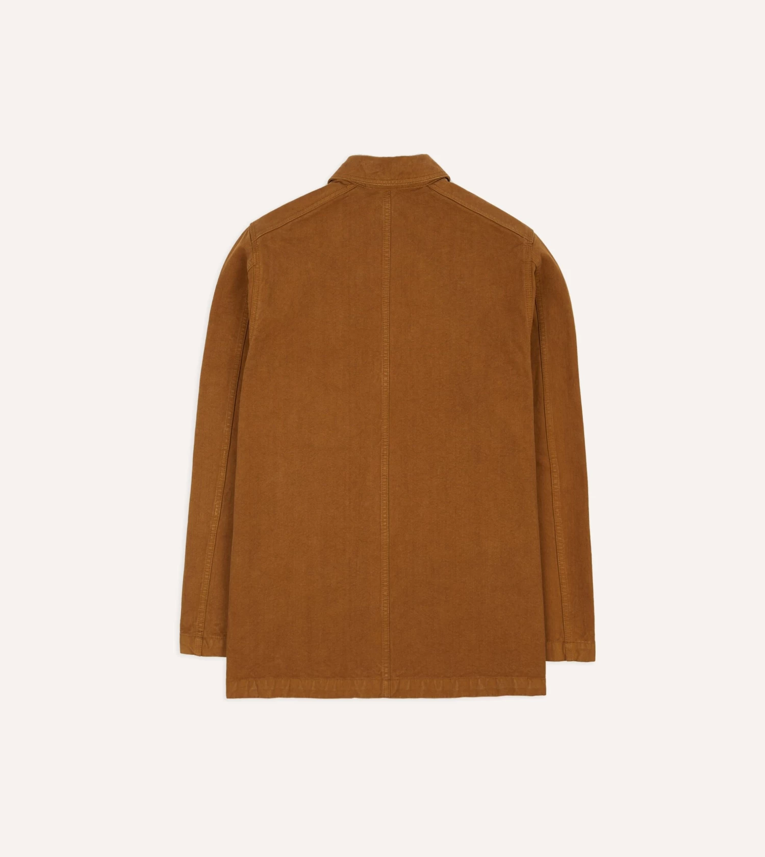 Tobacco Cotton Duck Canvas Five-Pocket Chore Jacket 10 Tobacco Cotton Duck Canvas Five-Pocket Chore Jacket - Image 8