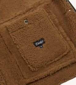 Shearling Car Coat -Drakes Shop DR2A1K23682 01300 8