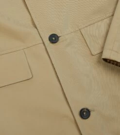 Reversible Tweed-Cotton Raglan Mac 19 Reversible Tweed-Cotton Raglan Mac -Drakes Shop DR2A1N23525 03303 4