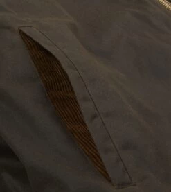 Olive Waxed Long Coverall Jacket 14 Olive Waxed Long Coverall Jacket -Drakes Shop DR2A1O23547 01400 5