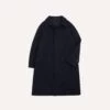 Navy Wool Raglan Coat 1 Navy Wool Raglan Coat -Drakes Shop DR2A1Q21891 02250 1