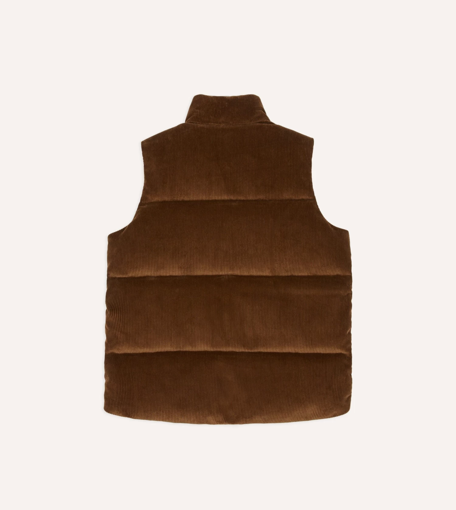 Brown Corduroy Down Vest 9 Brown Corduroy Down Vest - Image 7