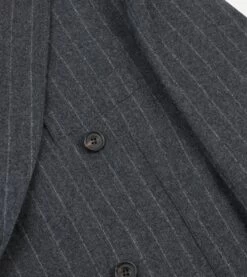 ALD / Drake's Double Breasted Chalkstripe Suit Jacket 15 ALD / Drake's Double Breasted Chalkstripe Suit Jacket -Drakes Shop DR2A2A23662 01602 4