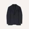 Navy Cotton Drill Tailored Jacket 1 Navy Cotton Drill Tailored Jacket -Drakes Shop DR2A2B21375 01250 1