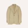 Sand Cotton Drill Tailored Jacket 2 Sand Cotton Drill Tailored Jacket -Drakes Shop DR2A2B21375 03050 1