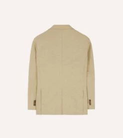 Sand Cotton Drill Tailored Jacket -Drakes Shop DR2A2B21375 03050 6 2cd776e6 8d7c 488e 8104 a3f9baf14956