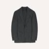 Grey Wool Flannel Tailored Jacket -Drakes Shop DR2A2B21379 02600 1