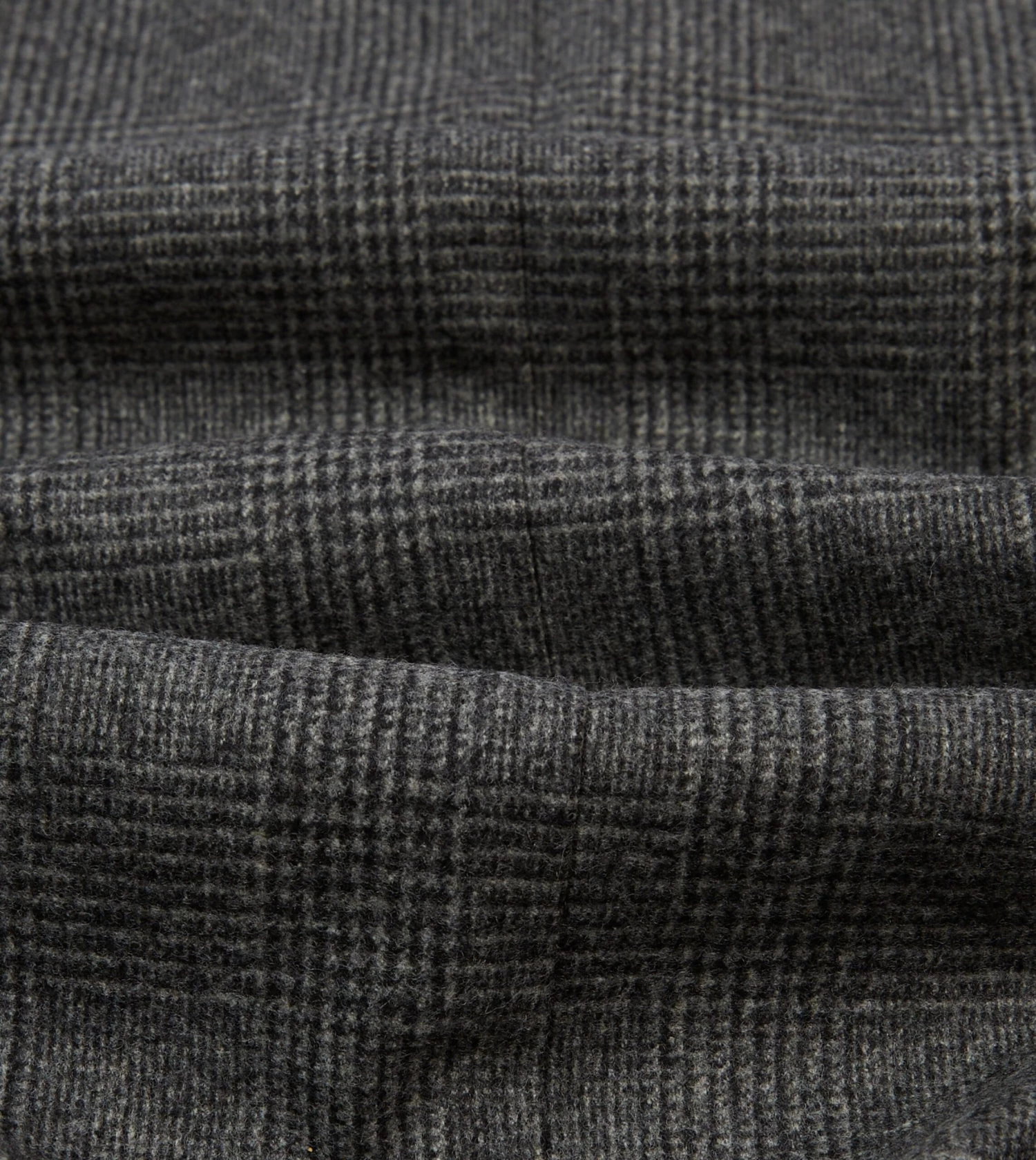 Grey Prince Of Wales Check Wool Flannel Tailored Jacket 4 Grey Prince Of Wales Check Wool Flannel Tailored Jacket - Image 2