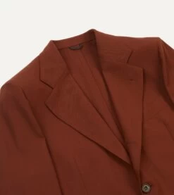 ALD / Drake's Single Breasted Wool Fresco Suit Jacket -Drakes Shop DR2A2B23663 01300 3