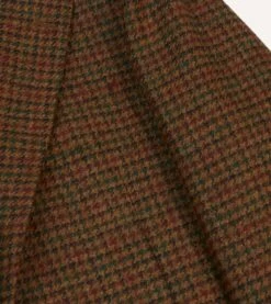 Brown Gun Club Check Tweed Blazer -Drakes Shop DR2A2B23783 01303 4